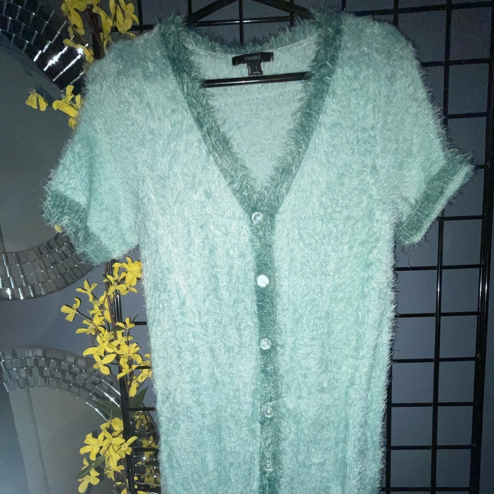 Forever 21 fuzzy sweater dress
